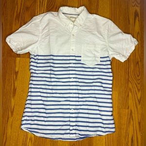 Goodthreads standard fit short sleeve button down Oxford shirt